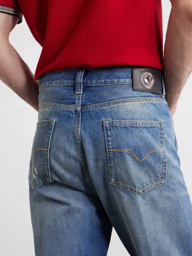 Versace Straight-Leg Jeans - Men | Thumbnail 5