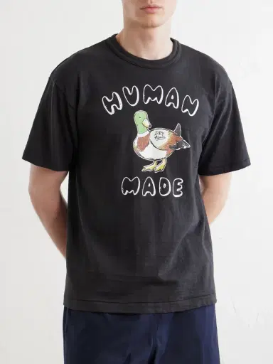 Human Made Logo-Print Cotton-Jersey T-Shirt - Men | Thumbnail 3 Human Made Logo-Print Cotton-Jersey T-Shirt - Men | Thumbnail 3