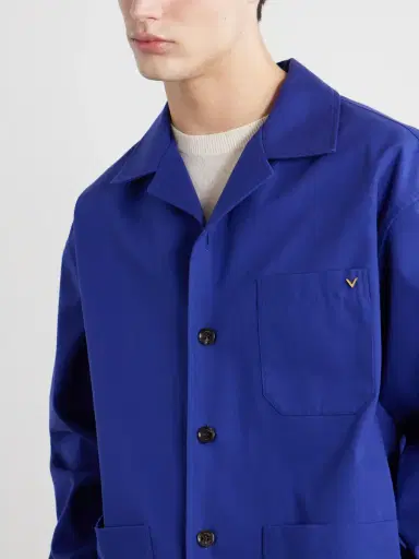Valentino Garavani VGold Cotton Shirt - Men | Thumbnail 5 Valentino Garavani VGold Cotton Shirt - Men | Thumbnail 5