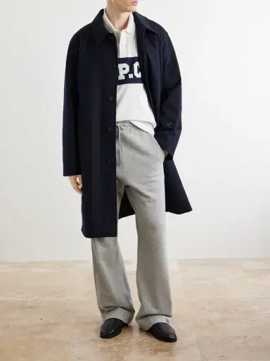 A.P.C. Alexis Logo-Embroidered Cotton-Jersey Polo Shirt - Men | Thumbnail 2 A.P.C. Alexis Logo-Embroidered Cotton-Jersey Polo Shirt - Men | Thumbnail 2