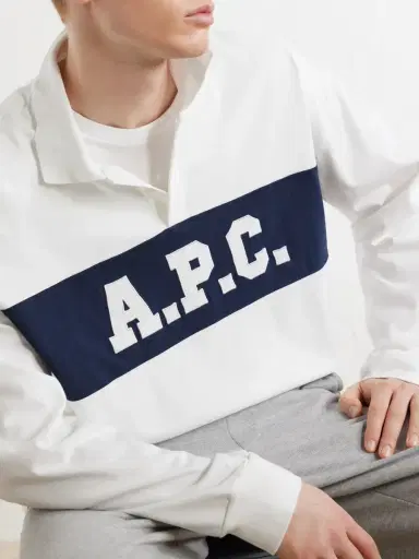 A.P.C. Alexis Logo-Embroidered Cotton-Jersey Polo Shirt - Men | Thumbnail 5 A.P.C. Alexis Logo-Embroidered Cotton-Jersey Polo Shirt - Men | Thumbnail 5