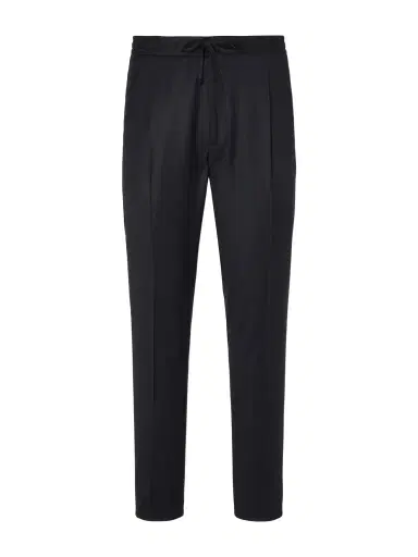 Lardini Straight-Leg Wool and Cashmere-Blend Flannel Trousers - Men | Thumbnail 1