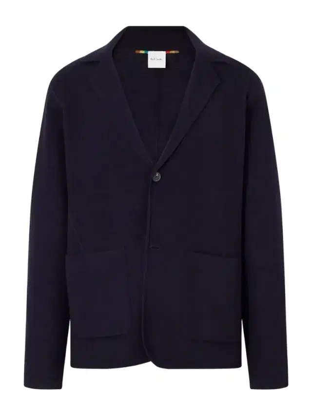 Knitted Merino Wool Blazer - Men