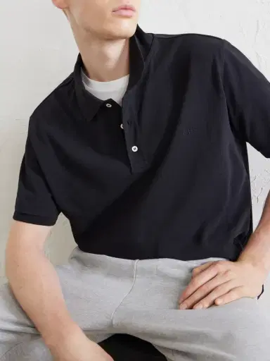 A.P.C. Joe Cotton-Piqué Polo Shirt - Men | Thumbnail 5 A.P.C. Joe Cotton-Piqué Polo Shirt - Men | Thumbnail 5