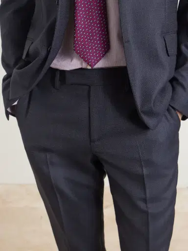 Lardini Straight-Leg Wool Suit Trousers - Men | Thumbnail 5
