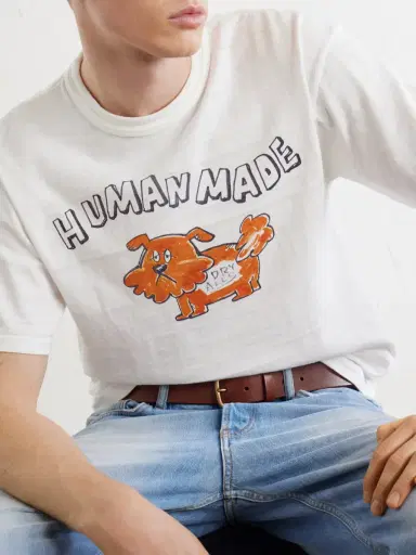 Human Made Logo-Print Cotton-Jersey T-Shirt - Men | Thumbnail 5 Human Made Logo-Print Cotton-Jersey T-Shirt - Men | Thumbnail 5