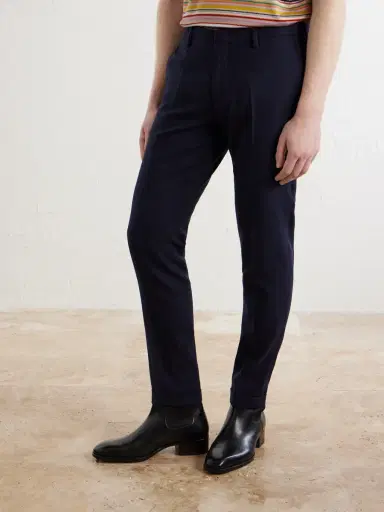 Paul Smith Tapered Wool-Hopsack Suit Trousers - Men | Thumbnail 3 Paul Smith Tapered Wool-Hopsack Suit Trousers - Men | Thumbnail 3