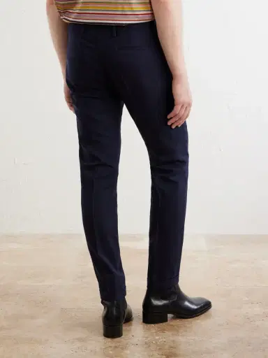 Paul Smith Tapered Wool-Hopsack Suit Trousers - Men | Thumbnail 4 Paul Smith Tapered Wool-Hopsack Suit Trousers - Men | Thumbnail 4