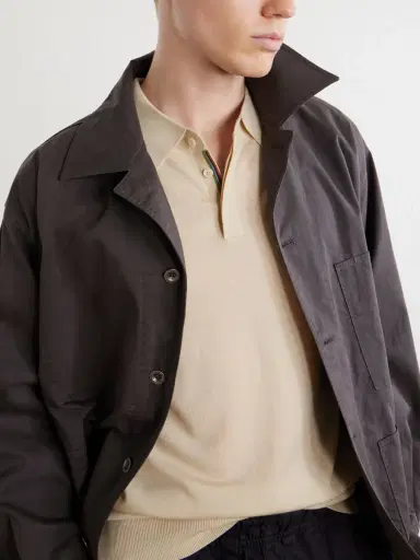 Paul Smith Merino Wool Polo Shirt - Men | Thumbnail 5