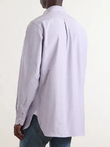 Drake's Button-Down Collar Cotton Oxford Shirt - Men | Thumbnail 4
