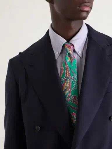 Drake's Button-Down Collar Cotton Oxford Shirt - Men | Thumbnail 5