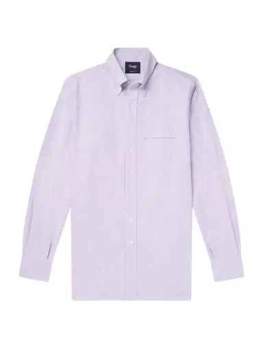 Drake's Button-Down Collar Cotton Oxford Shirt - Men | Thumbnail 1