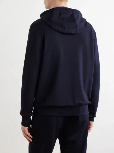Paul Smith Lyocell-Blend Zip-Up Hoodie - Men | Thumbnail 4 Paul Smith Lyocell-Blend Zip-Up Hoodie - Men | Thumbnail 4