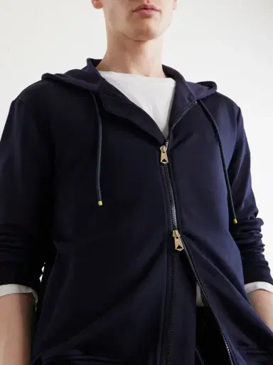 Paul Smith Lyocell-Blend Zip-Up Hoodie - Men | Thumbnail 5 Paul Smith Lyocell-Blend Zip-Up Hoodie - Men | Thumbnail 5