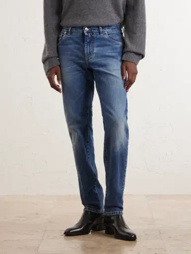 Dolce & Gabbana Straight-Leg Jeans - Men | Thumbnail 3 Dolce & Gabbana Straight-Leg Jeans - Men | Thumbnail 3