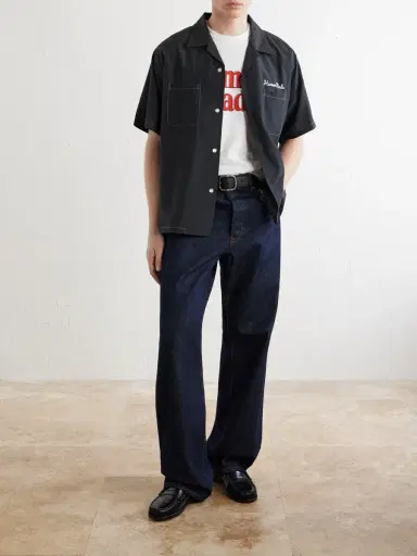 Human Made Souvenir Logo-Embroidered Poplin Shirt - Men | Thumbnail 2 Human Made Souvenir Logo-Embroidered Poplin Shirt - Men | Thumbnail 2