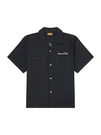 Human Made Souvenir Logo-Embroidered Poplin Shirt - Men | Thumbnail 1 Human Made Souvenir Logo-Embroidered Poplin Shirt - Men | Thumbnail 1