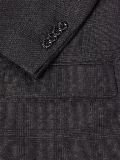 Lardini Prince of Wales Checked Wool Suit Jacket - Men | Thumbnail 6