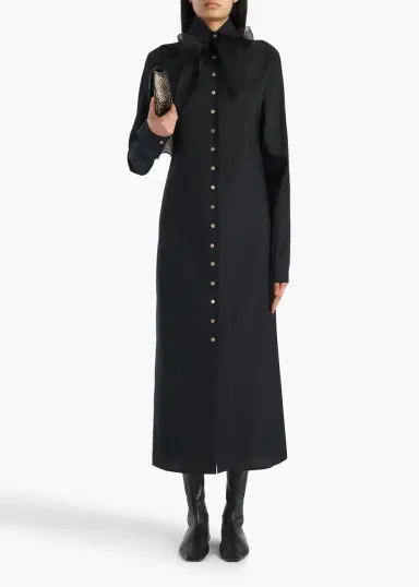 Khaite Ivanna Dress In | Thumbnail 2 Khaite Ivanna Dress In | Thumbnail 2