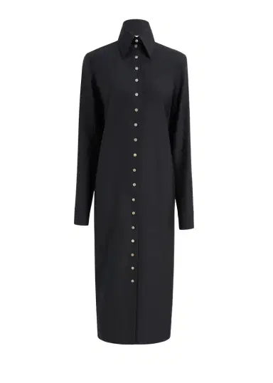 Khaite Ivanna Dress In | Thumbnail 1 Khaite Ivanna Dress In | Thumbnail 1