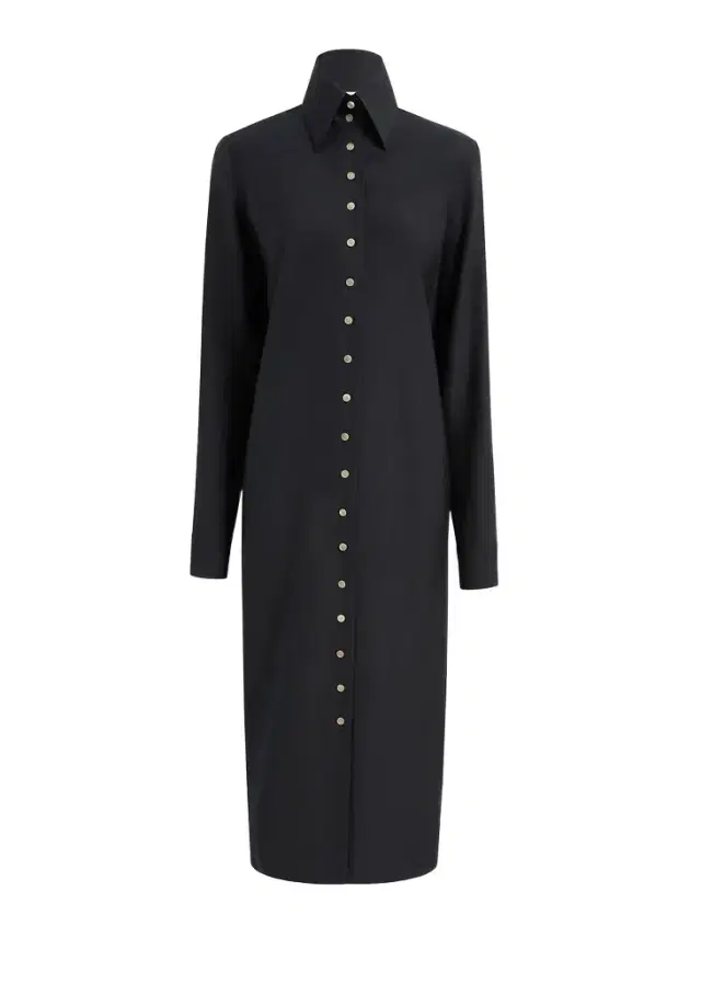 Khaite Ivanna Dress In Black