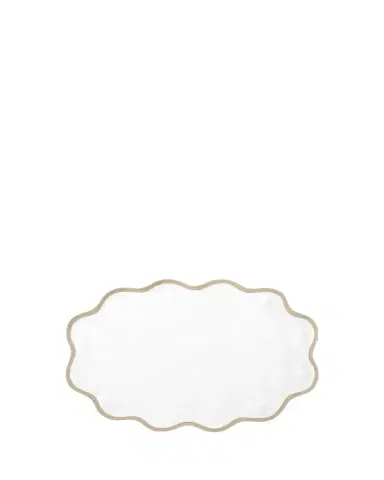 Matouk Casual Couture Scallop Placemats, Set of 4 | Thumbnail 1
