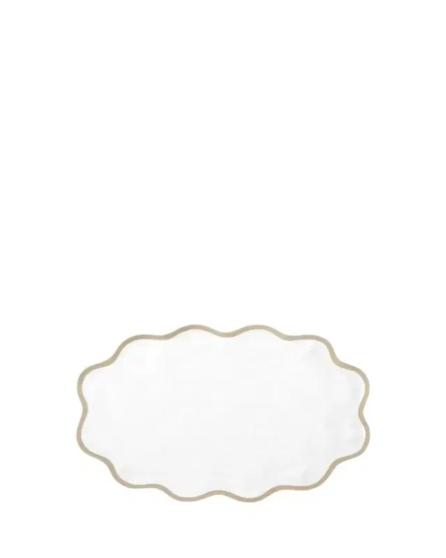 Matouk Casual Couture Scallop Placemats, Set of 4