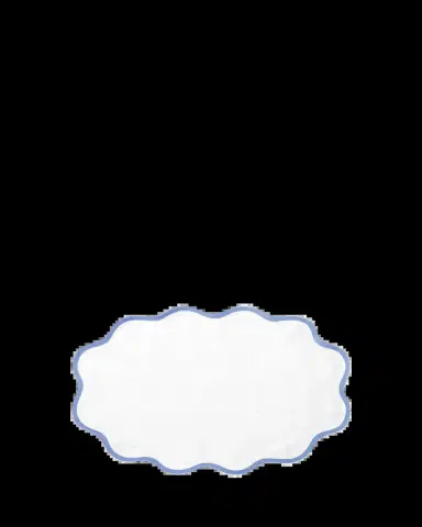 Matouk Casual Couture Scallop Placemats, Set of 4 | Thumbnail 2