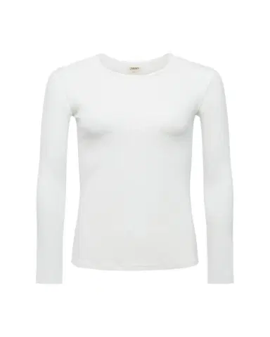 L'Agence Tess Long-Sleeve Crewneck Tee | Thumbnail 1 L'Agence Tess Long-Sleeve Crewneck Tee | Thumbnail 1