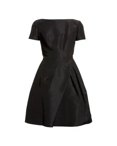 Carolina Herrera Icon Bateau Neck Short-Sleeve Dress | Thumbnail 1