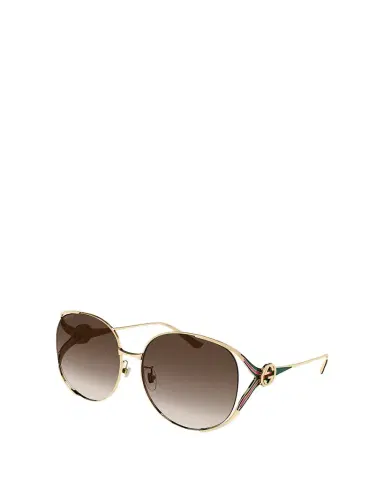 Gucci Oversized Oval GG Sunglasses | Thumbnail 1