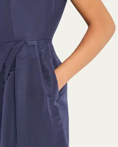 Carolina Herrera Icon Bateau Neck Short-Sleeve Dress | Thumbnail 5 Carolina Herrera Icon Bateau Neck Short-Sleeve Dress | Thumbnail 5