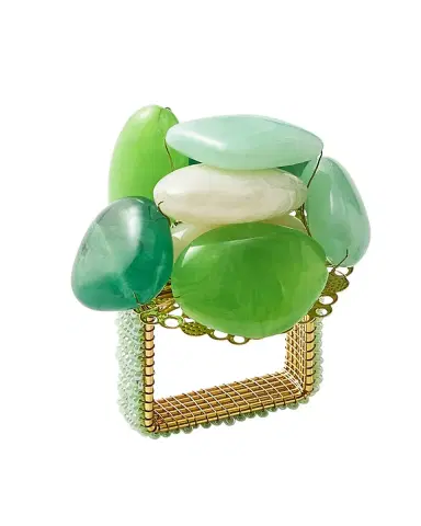 Kim Seybert Sea Stone Napkin Ring | Thumbnail 1