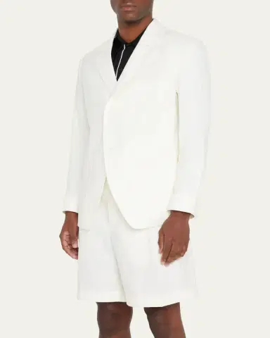 3.1 Phillip Lim Men's Oversized Solid Sport Jacket | Thumbnail 4