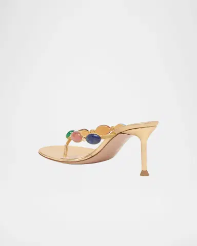 Gianvito Rossi Shanti Thong 70 Sandals | Thumbnail 3