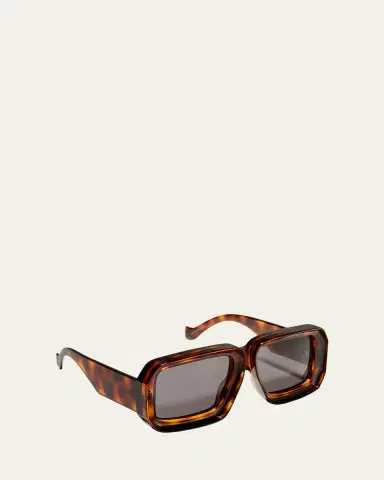 Loewe Oversized Square Monochromatic Sunglasses | Thumbnail 2