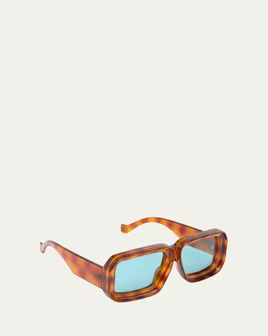 Loewe Oversized Square Monochromatic Sunglasses | Thumbnail 3
