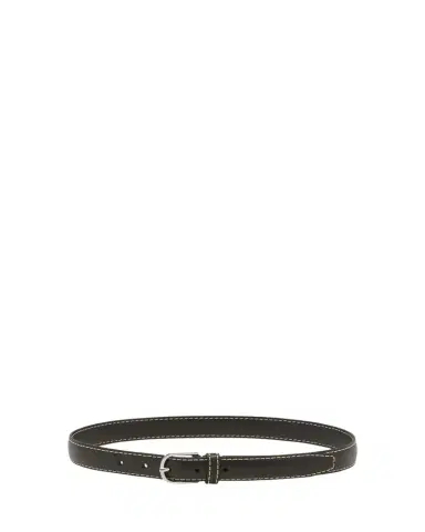 TOTEME Slim Trouser Leather Belt | Thumbnail 1