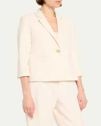 Vince Shrunken Bracelet-Sleeve Blazer | Thumbnail 4 Vince Shrunken Bracelet-Sleeve Blazer | Thumbnail 4