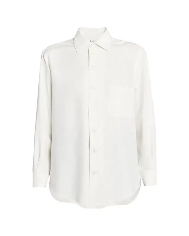Andre Button Down Silk Blouse