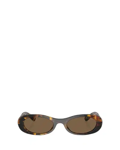 Miu Miu Logo Acetate Oval Sunglasses | Thumbnail 1 Miu Miu Logo Acetate Oval Sunglasses | Thumbnail 1