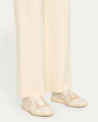 Gucci Bicolor Leather Low-Top Sneakers | Thumbnail 2