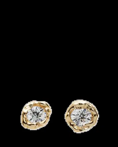 Fie Isolde Alfa Diamond Stud Earrings | Thumbnail 2