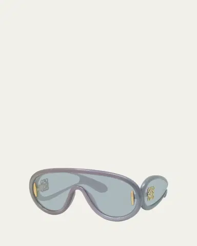 LOEWE Anagram Injected Plastic Shield Aviator Sunglasses | Thumbnail 2 LOEWE Anagram Injected Plastic Shield Aviator Sunglasses | Thumbnail 2