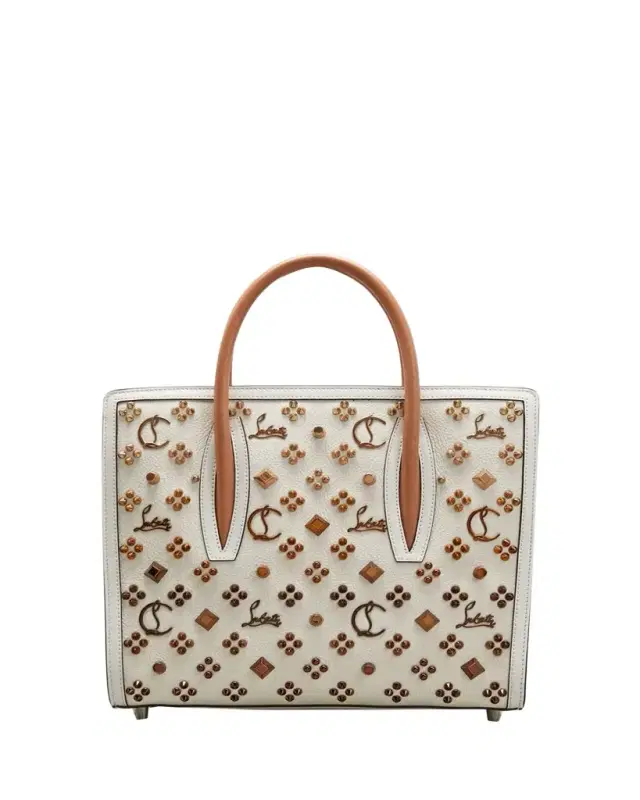 Paloma Medium Top Handle in Loubinthesky Leather