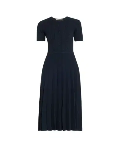 Jason Wu Collection Short Sleeve Wool Cable Midi Dress | Thumbnail 1