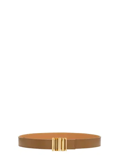 Loewe Leather Belt W/ Engraved Buckle | Thumbnail 3