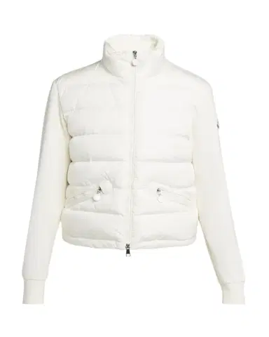 Moncler Quilted Nylon Zip-Up Cardigan | Thumbnail 1