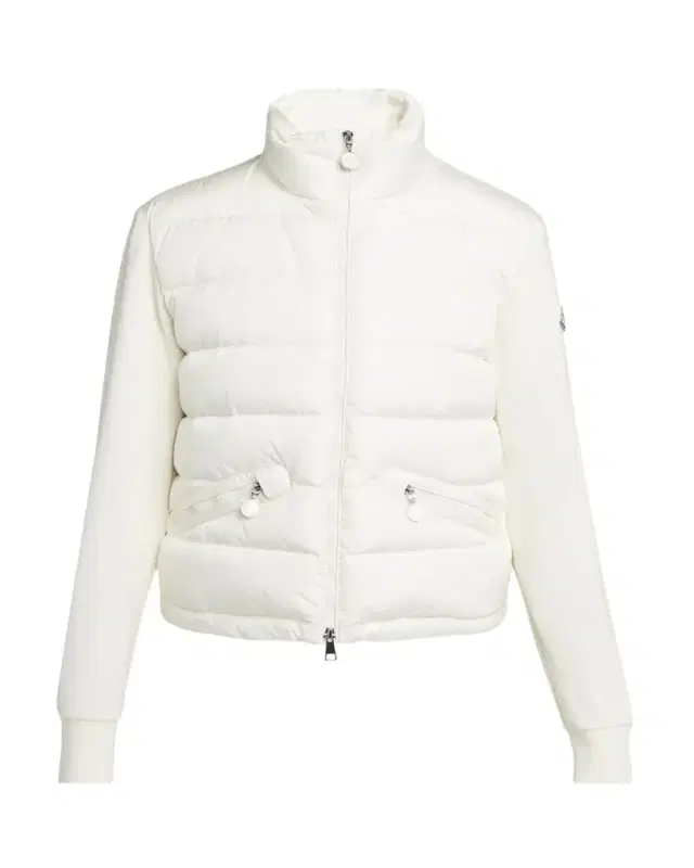 Moncler Quilted Nylon Zip-Up Cardigan