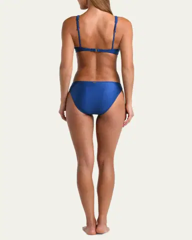L'Agence Nicole Solid Classic Bikini Bottoms | Thumbnail 3